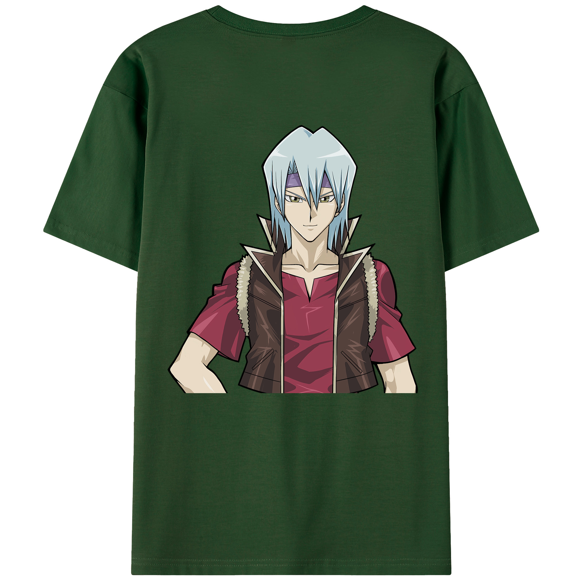 （画像用） 遊☆戯☆王 Yu-Gi-Oh! 綿100％半袖Tシャツ（背面プリント）